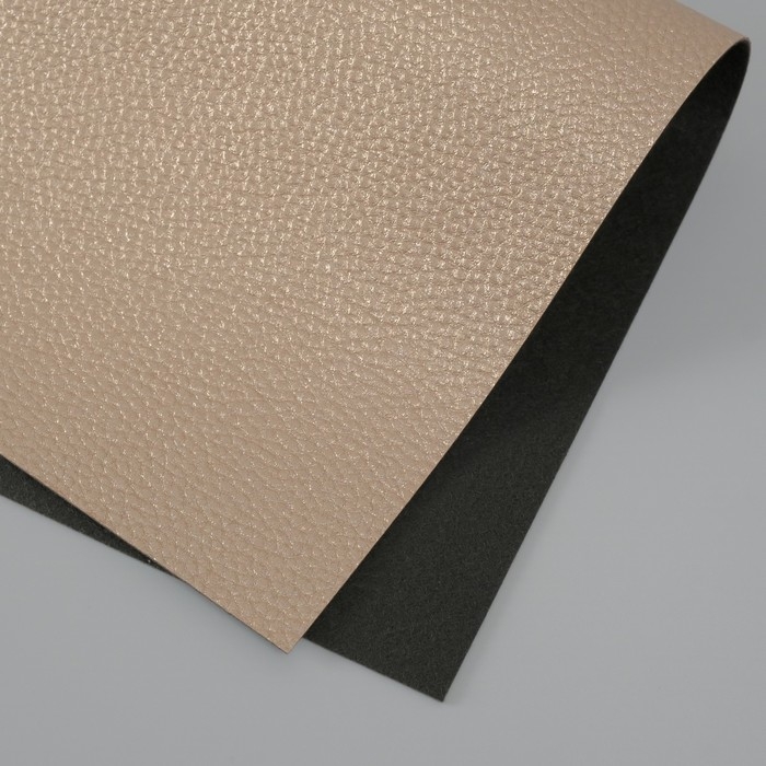 Лист для творчества иск.кожа Лист для творчества иск.кожа "Личи. Перламутр" розовое золото лист 33х20 см толщина 0,9 мм 1047143