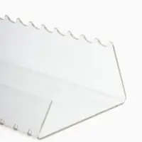 Подставка горизонтальная для ручек и карандашей 20 шт., 31.5&times;11&times;6 см, оргстекло 2 мм В ЗАЩИТНОЙ ПЛЁНКЕ