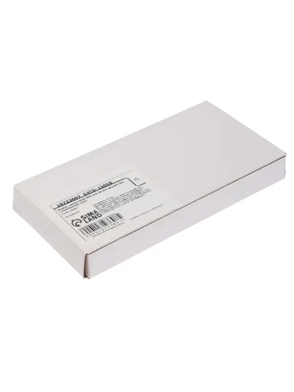 Корпус замка LOCKLAND для металлических дверей, без цилиндрового механизма, хром