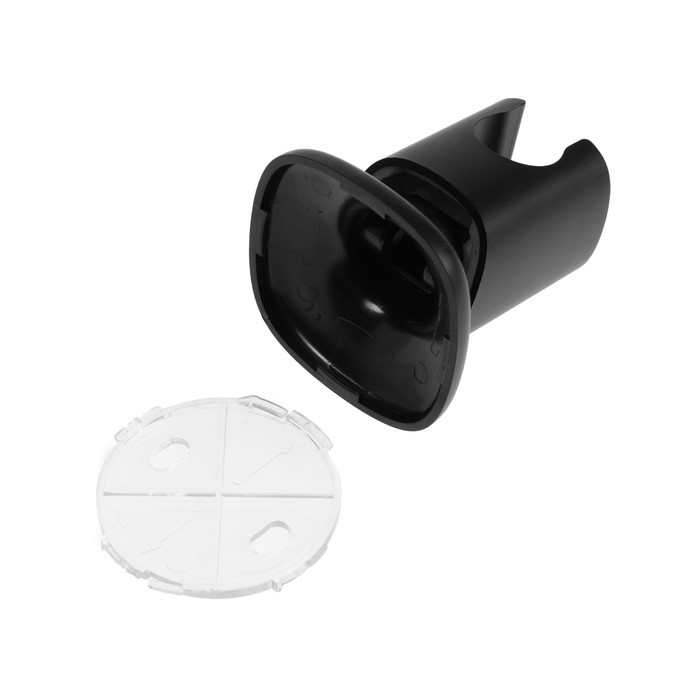 Держатель для душевой лейки ZEIN Z126, регулируемый, черный Держатель для душевой лейки ZEIN Z126, регулируемый, черный