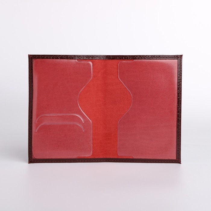 Обложка для паспорта, цвет коричневый