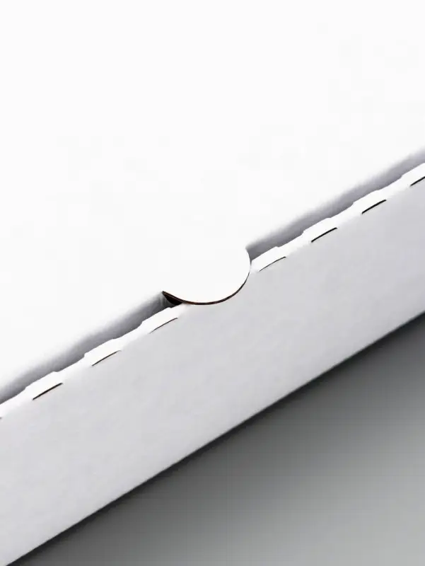 Коробка для пиццы, белая, 32&times;32&times;6 см