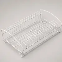 Сушилка для посуды с поддоном, 39&times;25&times;12 см, белый