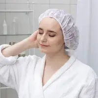 Шапочка для душа Доляна &laquo;Весна&raquo;, МИКС