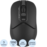 Мышь компьютерная A4Tech Fstyler (FG12S BLACK) оптическая 1200dpi/3but