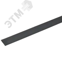 Трубка термоусадочная ТТУ 18/9 черная 1м GENERICA