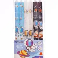 Стираемая ручка &laquo;Космонавт&raquo;, гелевая, автоматическая, синий стержень, узел 0.5 мм, МИКС