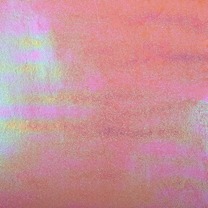 Бумага упаковочная фольгированная с перламутром, цвет оранжевый