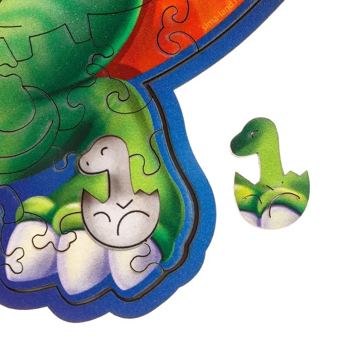 Пазл деревянный фигурный Лесная мастерская &laquo;Тирекс&raquo;, 67 элементов