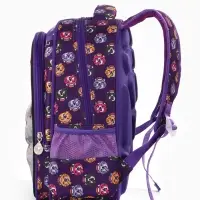 Рюкзак школьный для девочки, с эргономичной спинкой, с пеналом, 30&times;12&times;36 см, разноцветный