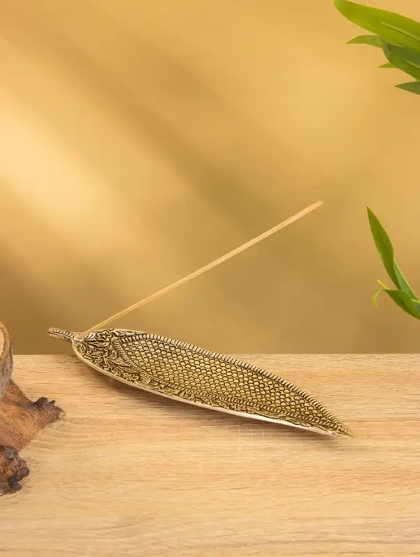 Подставка под благовония  Подставка под благовония "Лодочка" алюминий 23,5х6 см