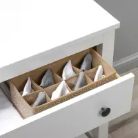 Органайзер для хранения белья Доляна Points, 8 ячеек, 28&times;14&times;10 см, бежевый