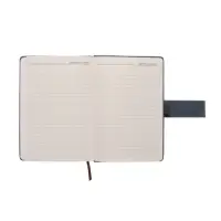 Ежедневник недатированный формат А5, с хлястиком, 112л, линия, пвх, Синий Ежедневник недатированный формат А5, с хлястиком, 112л, линия, пвх, Синий