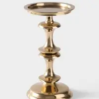 Подсвечник &laquo;Эйфория&raquo;, 12&times;12&times;23 см, алюминий