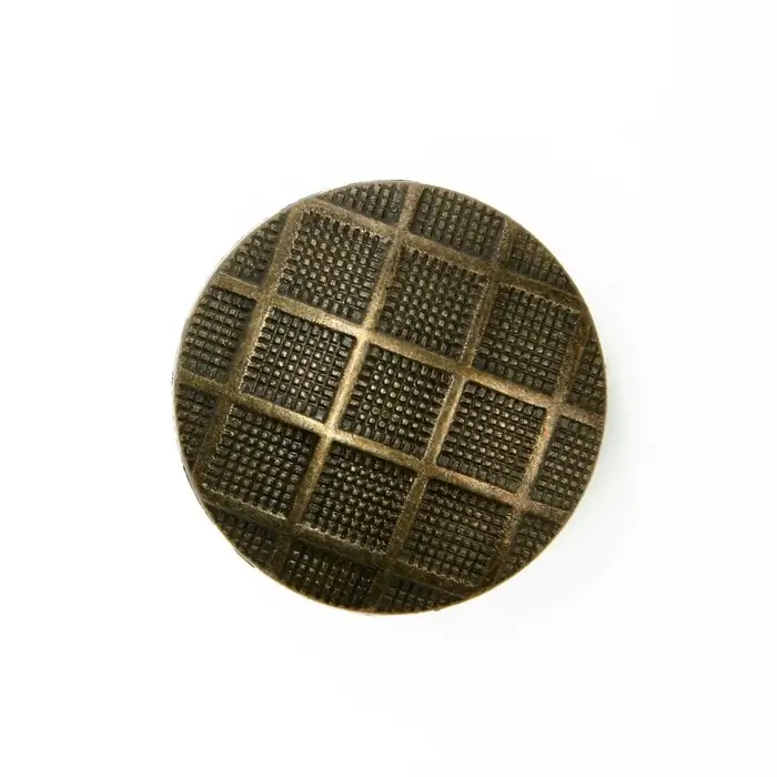 Ручка-кнопка ТУНДРА РК202, цвет бронза