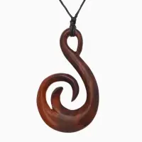 Кулон &laquo;Волна&raquo;, дерево соно