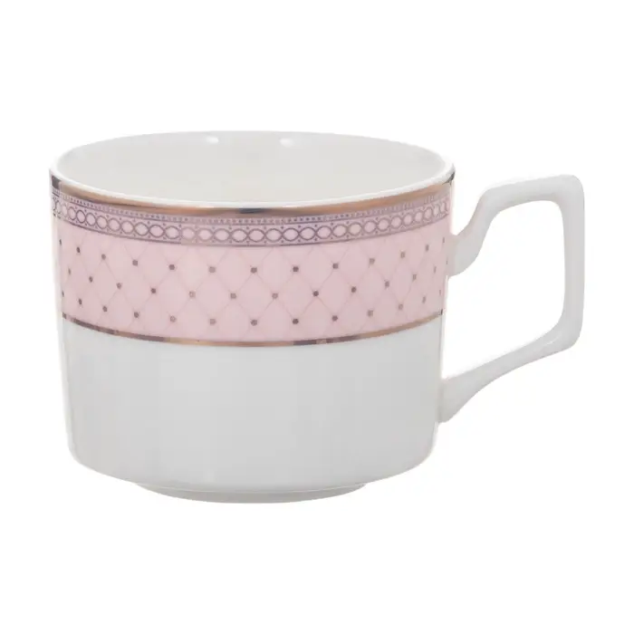 Чайный сервиз WY Paradaise, 12 предметов, кружка 250 мл 6 шт., блюдце d=15.5 см 6 шт., фарфор