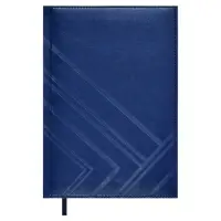 Ежедневник недатир А5 160л ESCALADA,тв обл кожзам с пор, бл тис,ляс, бл 70г/м2, син Ежедневник недатир А5 160л ESCALADA,тв обл кожзам с пор, бл тис,ляс, бл 70г/м2, син