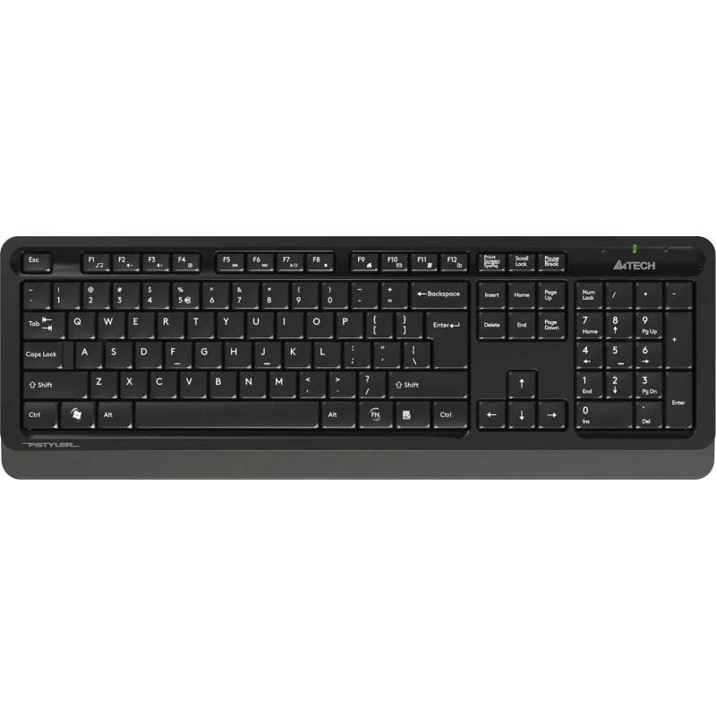 Набор клавиатура+мышь A4Tech Fstyler FG1010 черный/сер USB беспров Multime
