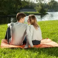 Плед для пикника Comfy, оранжевый