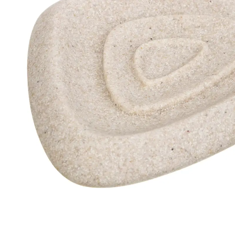 Мыльница тм VETTA Дюна, смола (полирезин), бежевый, 13,5x10,5x2,5см