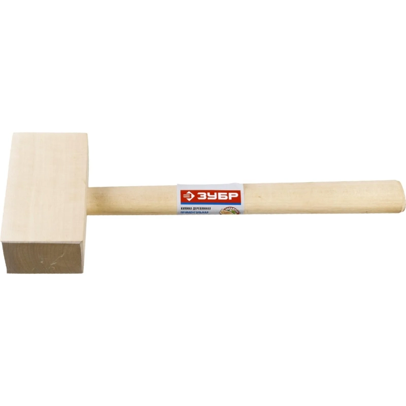 Киянка деревянная прямоугольная  (2045-06)   330 г, 70 х 50 мм,  ЗУБР