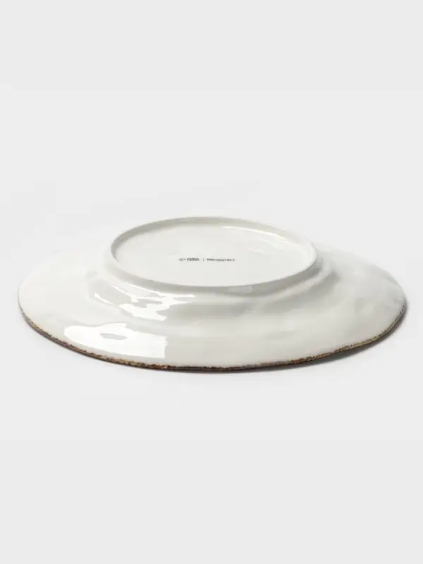 Тарелка Magistro Alpine Frost, d=27 см, фарфор, белая