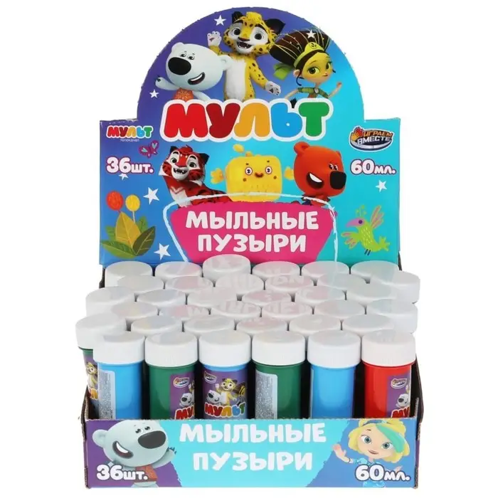 Мыльные пузыри &laquo;Мульт&raquo; 60 мл