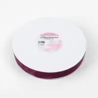 Лента бархатная, 25 мм, 18&plusmn;1 м, сиреневая №199