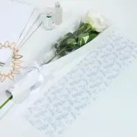 Пакет для цветов с вкладышем «Самой нежной» Пакет для цветов с вкладышем «Самой нежной»