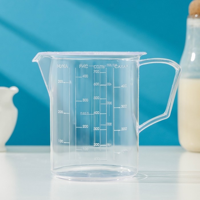 Кружка мерная, 500 мл, цвет МИКС Кружка мерная, 500 мл, цвет МИКС