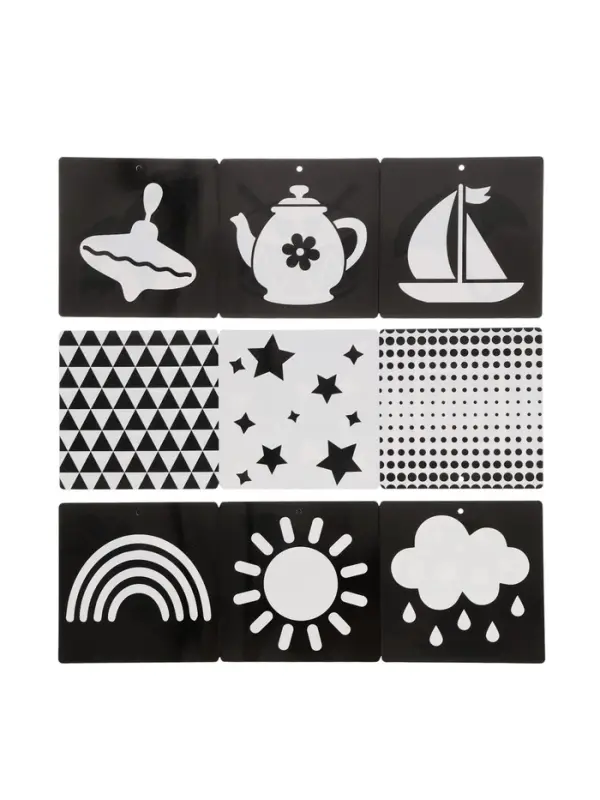 Набор картонных книжек-гармошек Набор картонных книжек-гармошек "Смотри, малыш!", 6 шт.