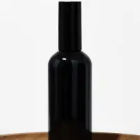 Флакон для парфюма, стеклянная, с распылителем Black, 100 мл, чёрный