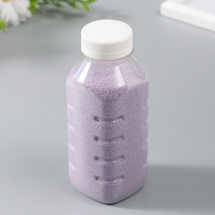 Песок цветной в бутылках Песок цветной в бутылках "Сиреневый" 500 гр
