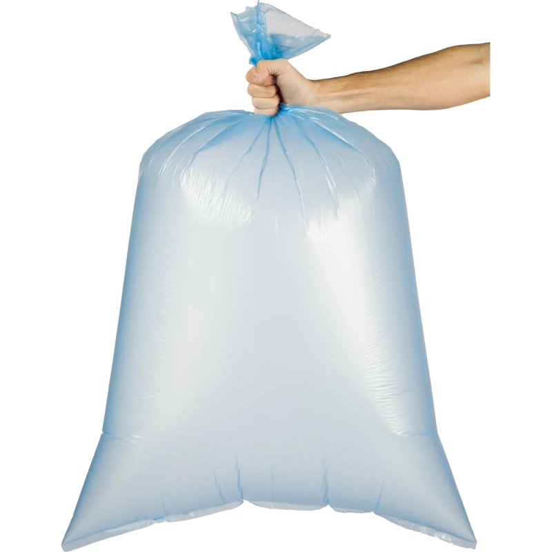 Мешки для мусора ПНД 120л 18мкм 20шт/рул синие 70x110см Luscan