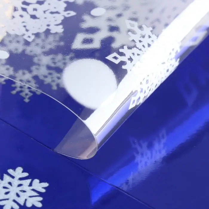 Наклейки на окна "Новогодние" кружево, 38х30 см