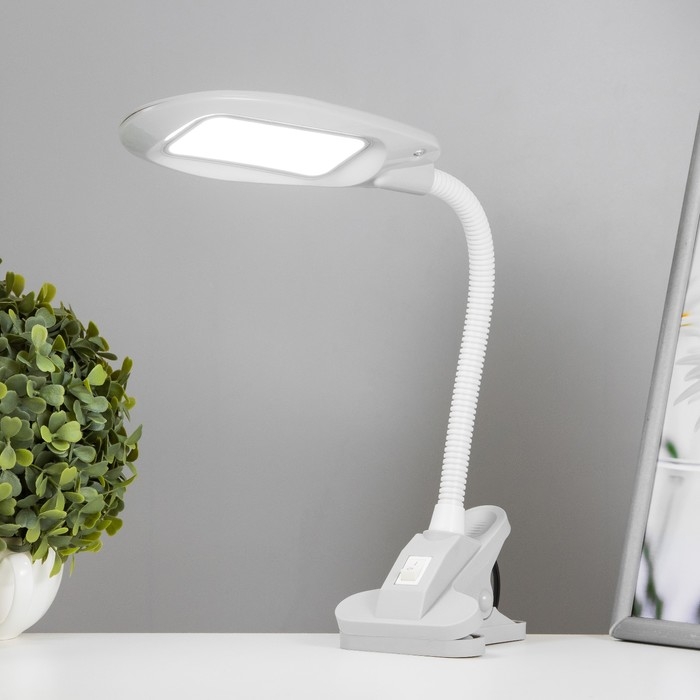 Лампа настольная 16432/1WT 16хLED серый 8,8х11х46,5 см Лампа настольная 16432/1WT 16хLED серый 8,8х11х46,5 см