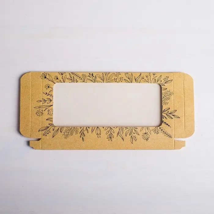 Коробка для шоколада, кондитерская упаковка «Pleasure», с окном, 17.3 х 8.8 х 1.5 см Коробка для шоколада, кондитерская упаковка «Pleasure», с окном, 17.3 х 8.8 х 1.5 см
