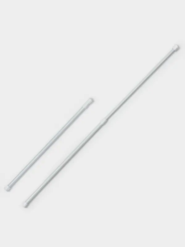 Набор карнизов универсальных, 40-65 см, белый