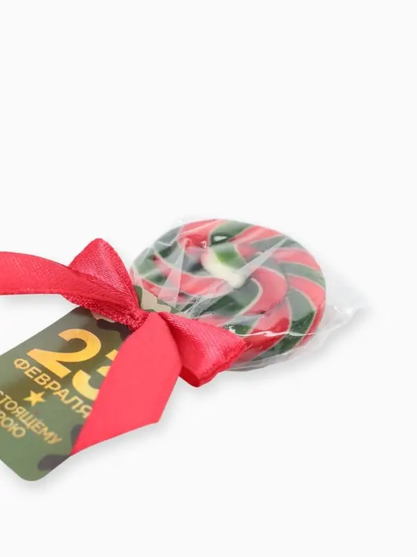 Леденец на палочке &laquo;23 февраля&raquo;, вкус: кола, 15 г