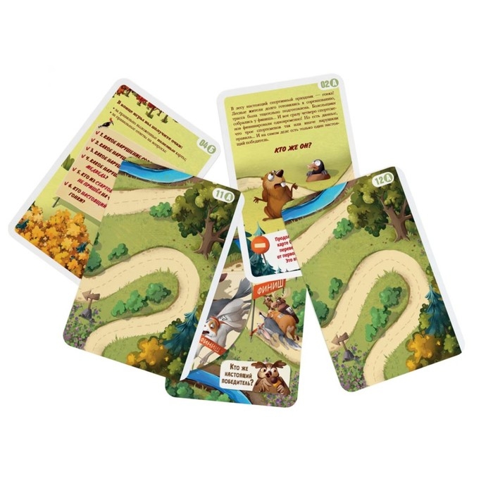 Настольная игра «Детектим. Гонка неЧемпионов» Настольная игра «Детектим. Гонка неЧемпионов»