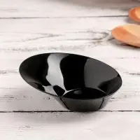 Форма пластиковая одноразовая для фуршета &laquo;Содо&raquo;, 50 мл, 9.5 см, чёрная