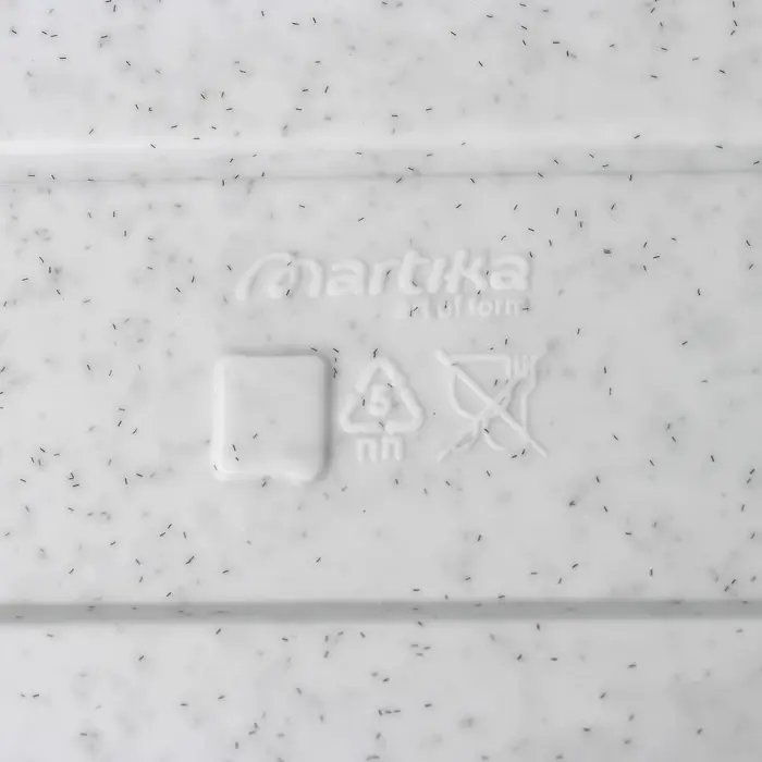 Ящик балконный для цветов &laquo;Фелиция&raquo;, 7 л, 40&times;18&times;16 см, пластиковый, цвет мраморный