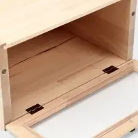 Хлебница Donna Anna, 38&times;25.5&times;20 см, дерево беёза, бежевая