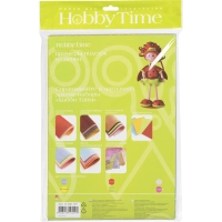 Фоамиран с блестками 6л./6цв. 11-406-159