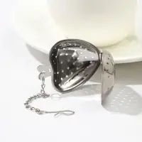 Ситечко для чая Доляна &laquo;Сердце&raquo;, 5 см, нержавеющая сталь
