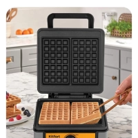 Вафельница электрическая для венских вафель КТ-1694