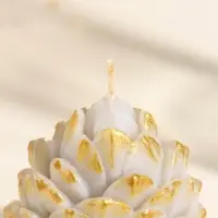 Свеча новогодняя &laquo;Шишка&raquo;, 80&times;60 мм