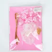 Набор для творчества. Букет из бусин, розовый