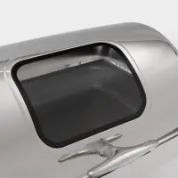 Мармит Hanna Kn&ouml;vell, 64&times;46&times;44 см, откидывающаяся крышка, с окном, нержавеющая сталь, серебристый